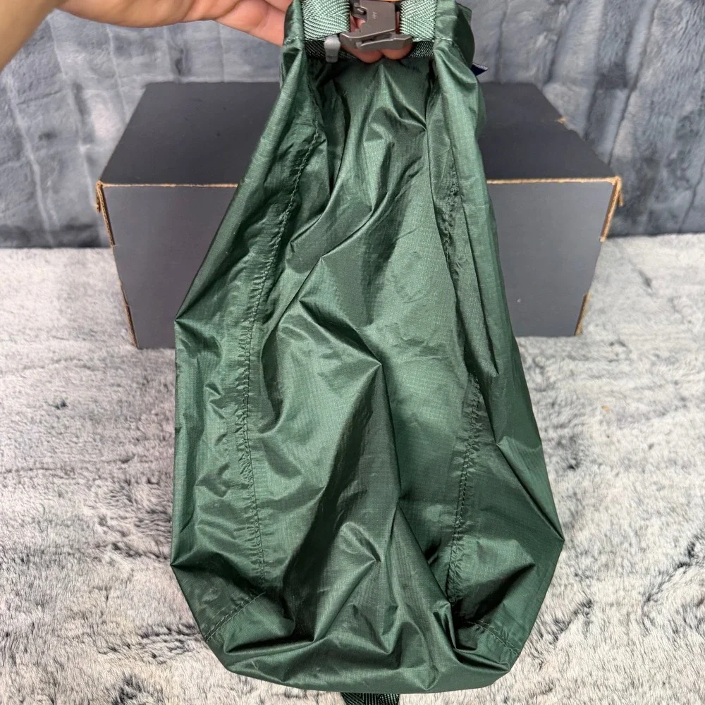 Osprey 3L Ultralight Dry Sack Green Recycled Nylon Waterproof Roll Top Bag